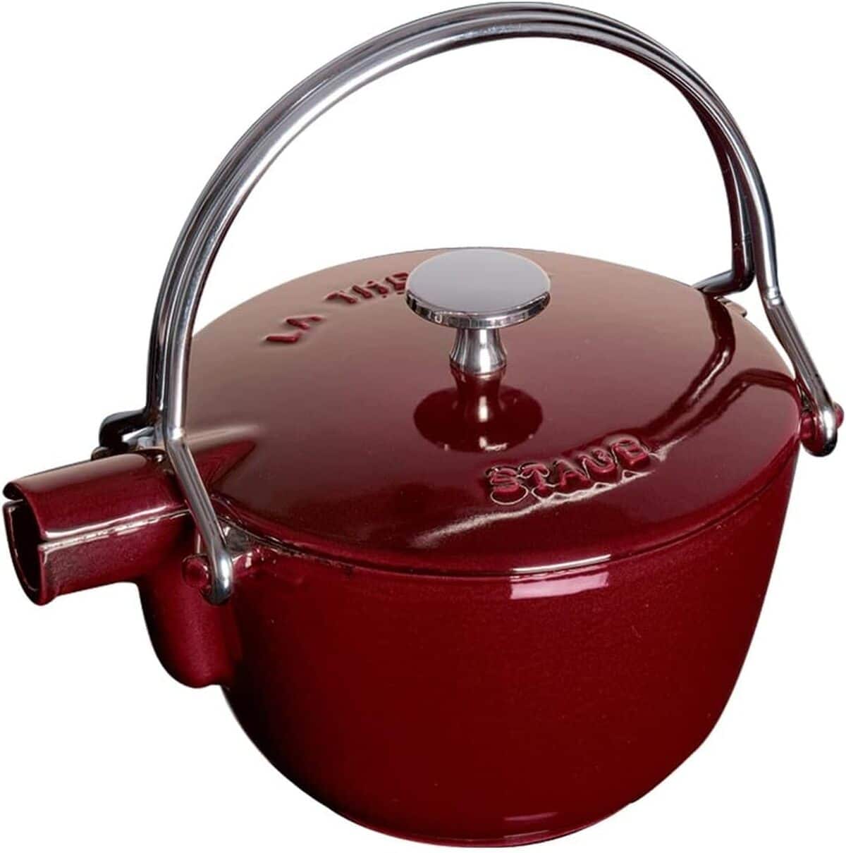 Avis sur la théière bouilloire Staub Majolique grenadine 1650087