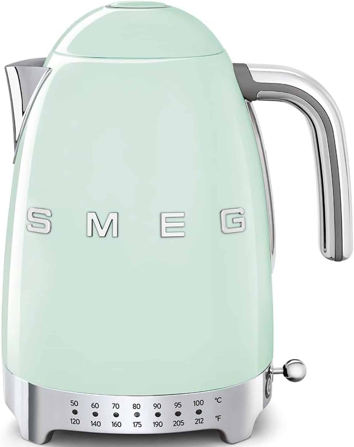 Test : bouilloire électrique SMEG rétro, température variable