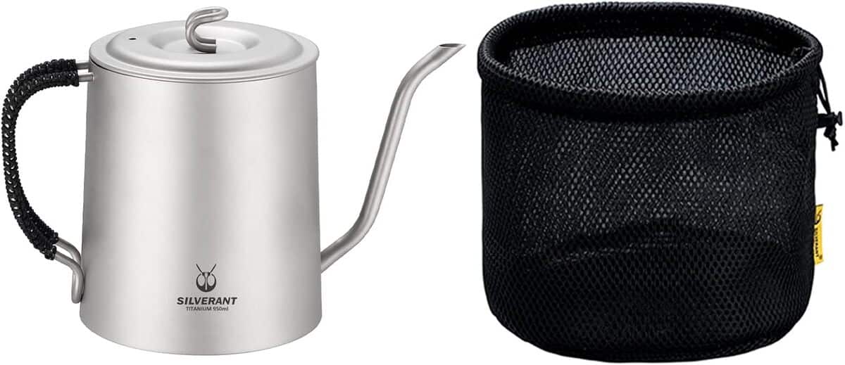 Test : bouilloire en titane Silverant 950 ml