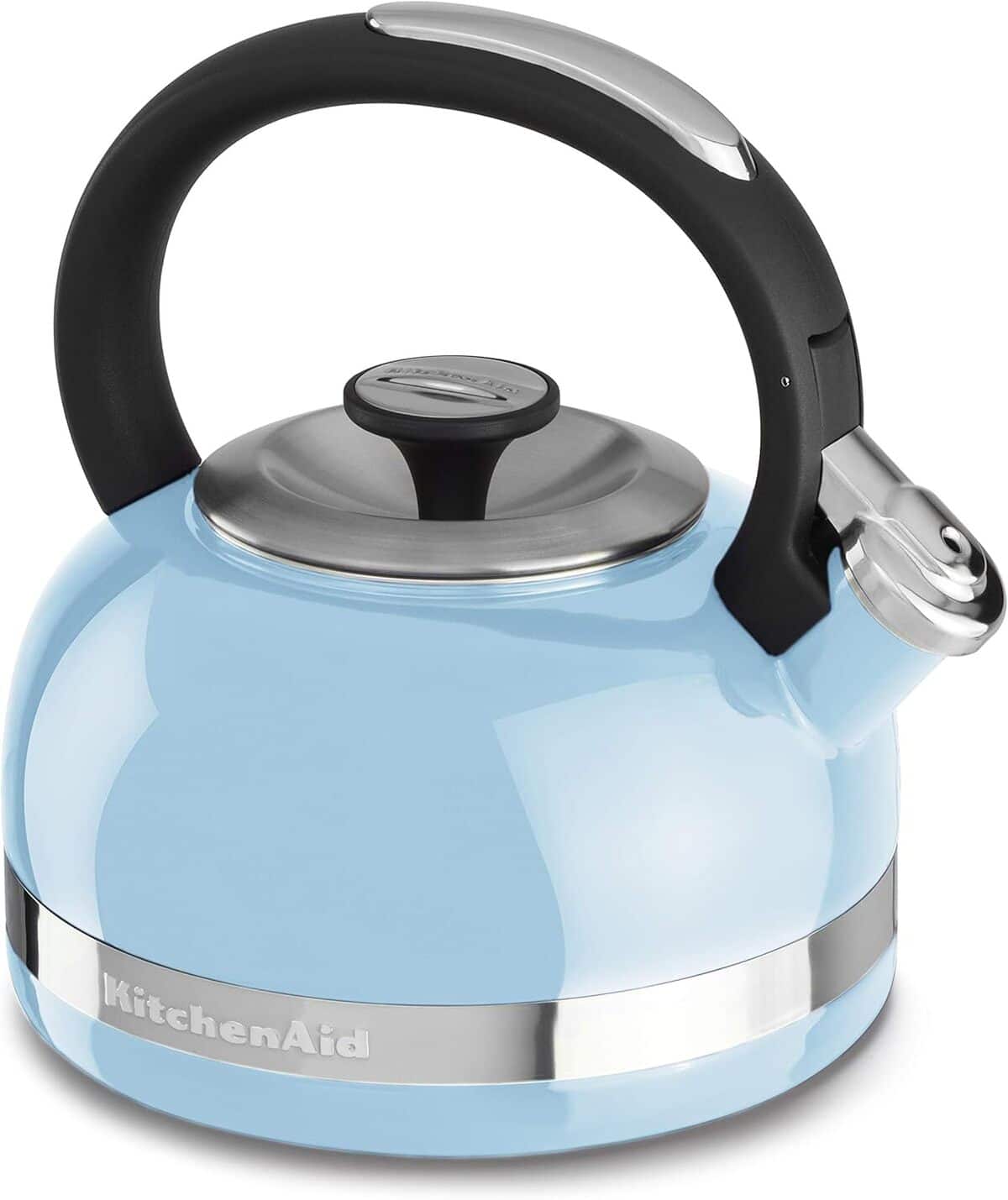Test : bouilloire KitchenAid KTEN20DBEU 2 l en porcelaine bleue