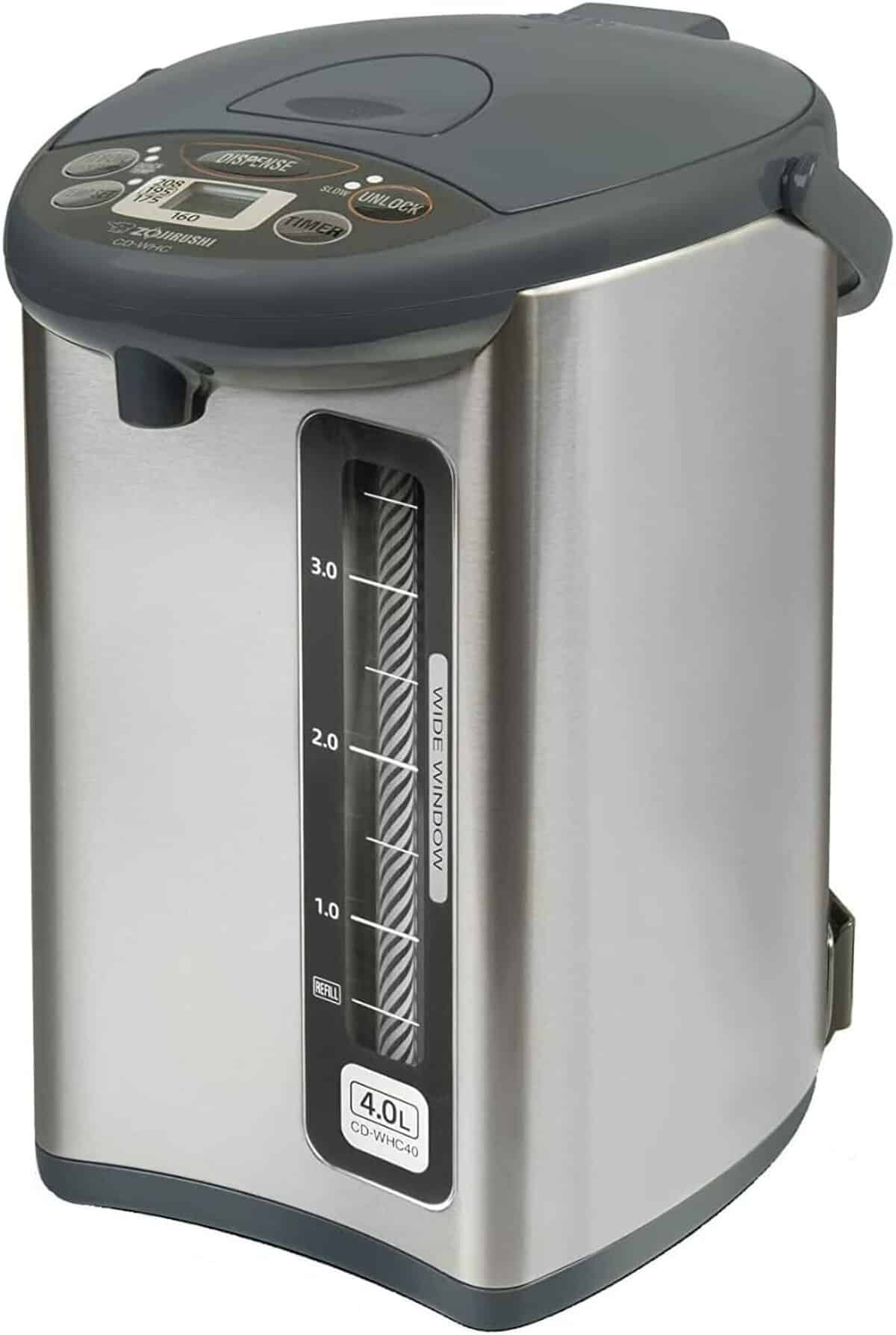 Test de la chaudière à eau Zojirushi Cd-whc40