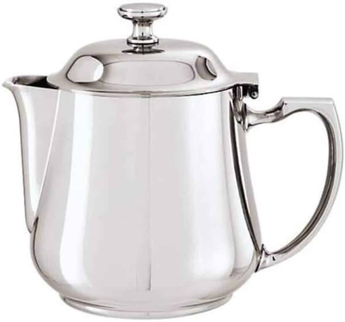 Test de la théière Cl 50 Elite inox argentato