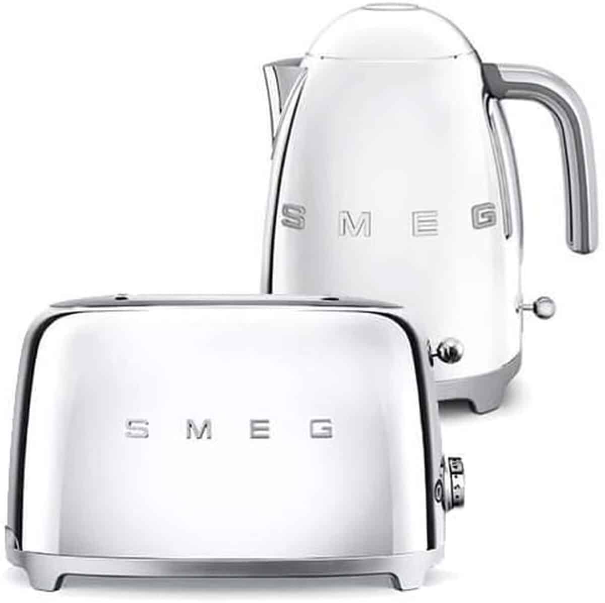 Test : smeg TSF01SSUK KLF03SSUK rétro années 50 en chrome