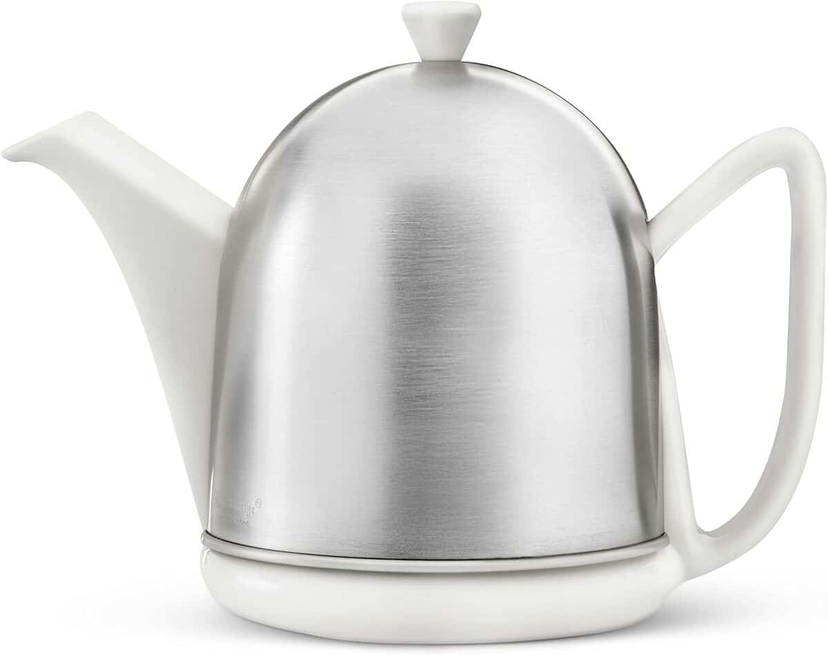 Test théière Bredemeijer 3510W : l'élégance en céramique et inox