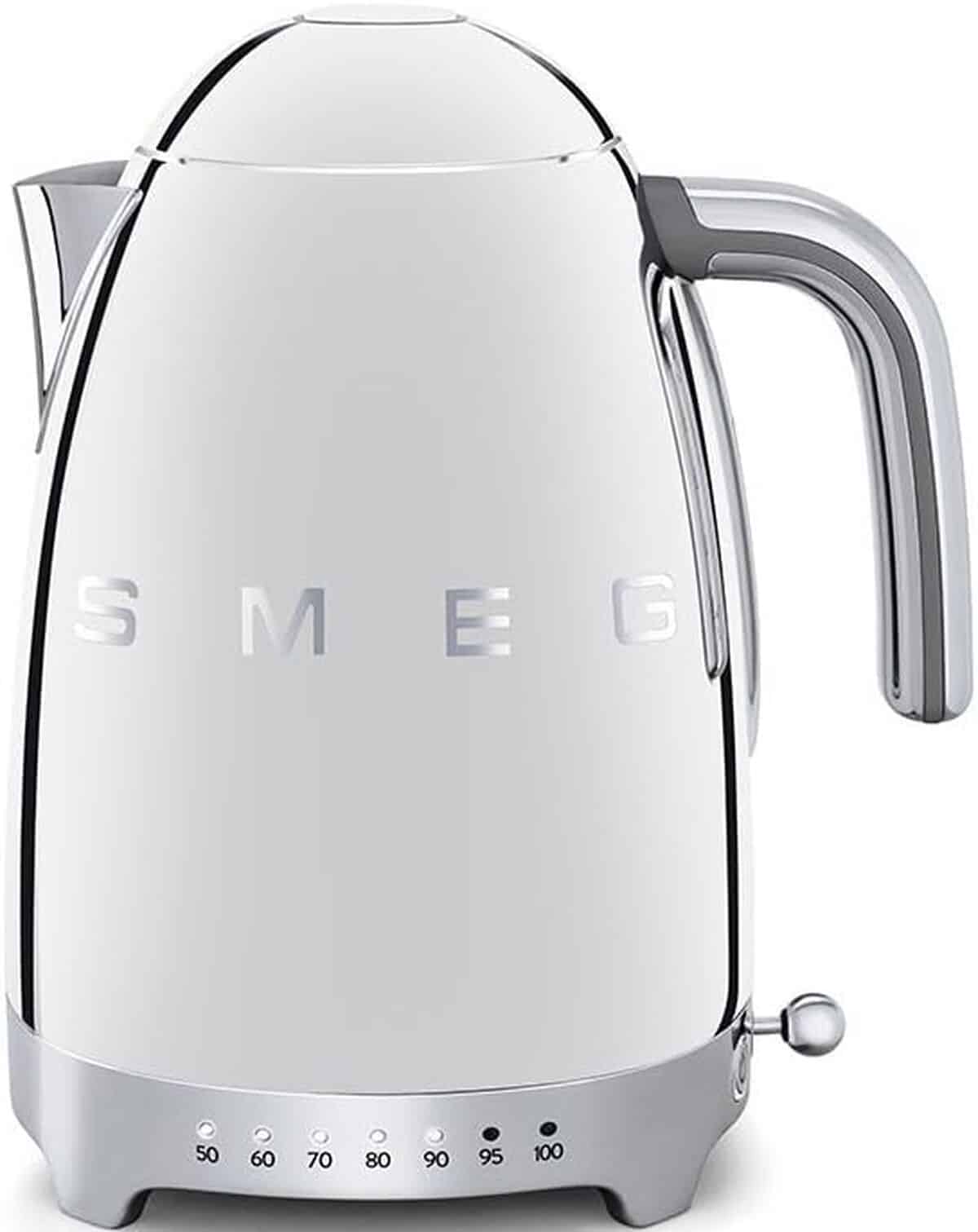 Test : bouilloire Smeg KLF02SSEU en inox