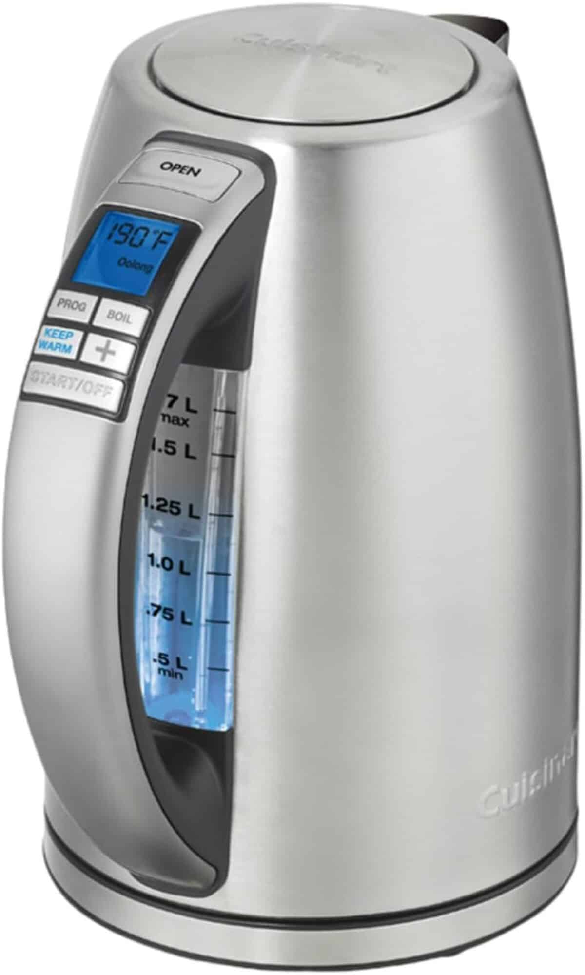 Test Cuisinart PerfecTemp : bouilloire sans fil précise et puissante