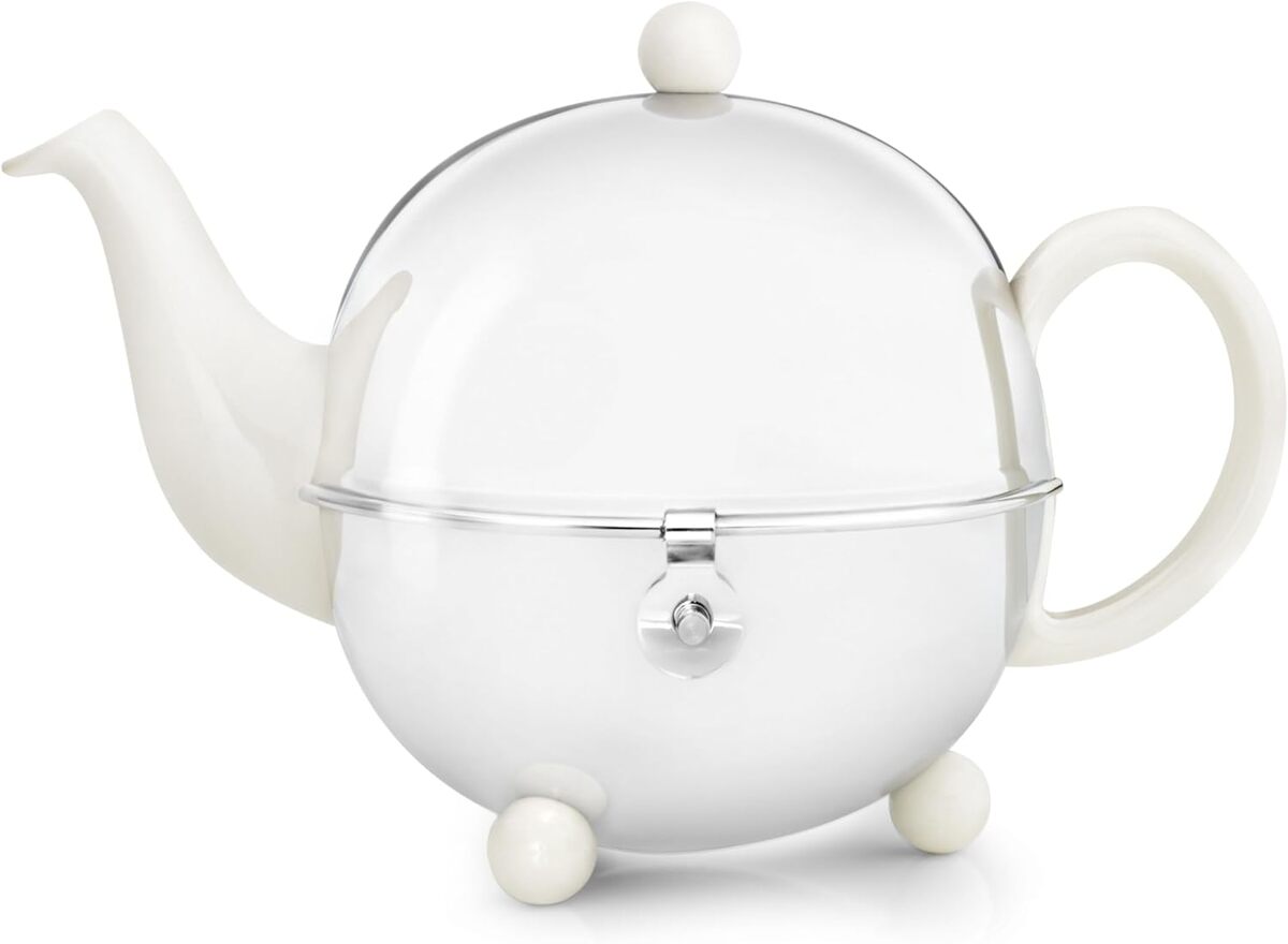 Test de la théière Bredemeijer 1301W Cosy blanc