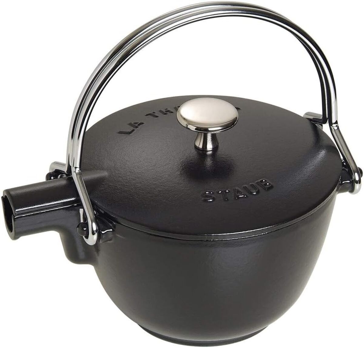 Test : théière STAUB en fonte 1, 15 L noir mat