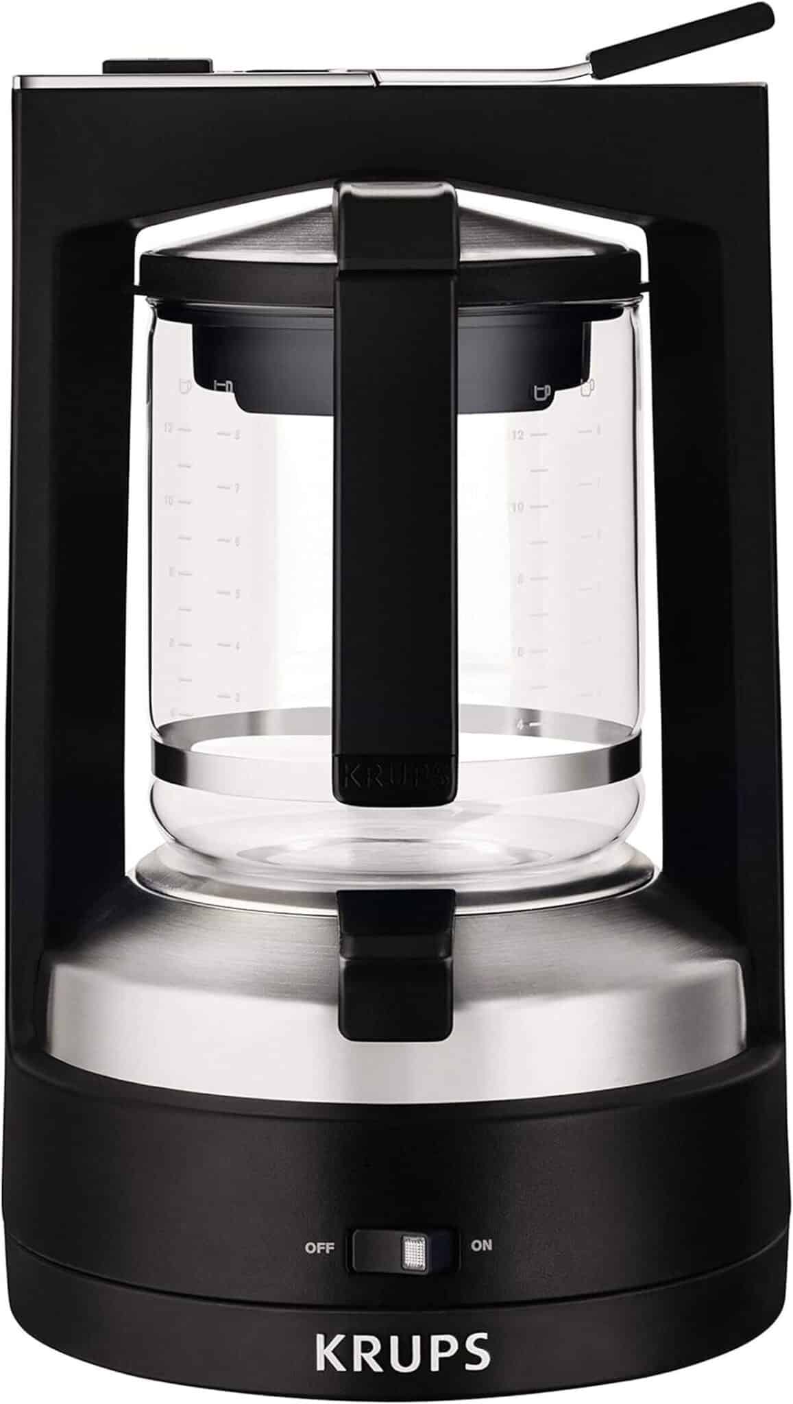 Test de la cafetière filtre inox Krups KM468910