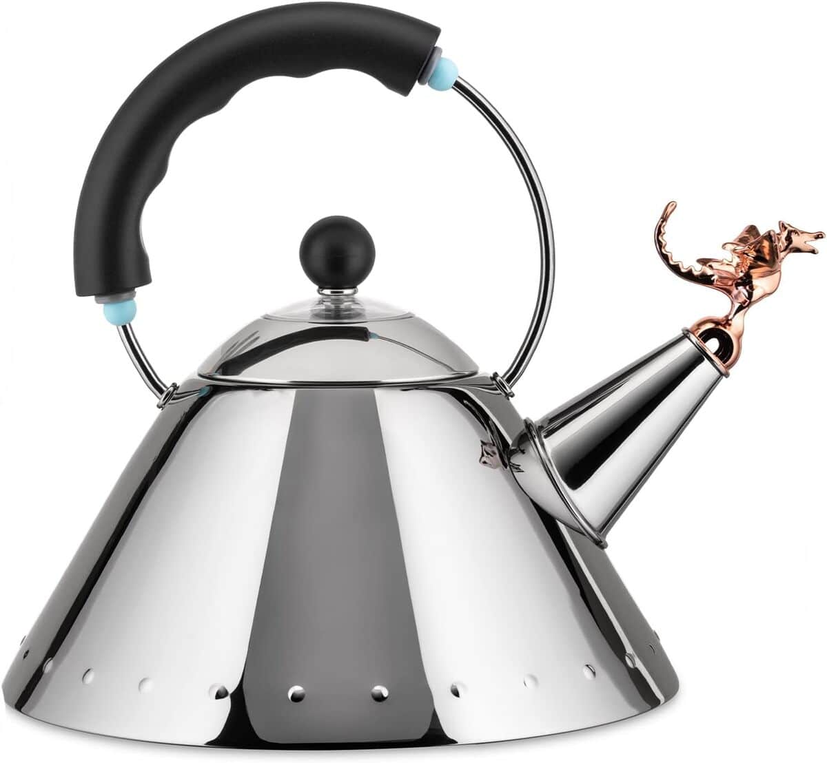 Test : bouilloire Alessi 9093 REX B en acier inoxydable