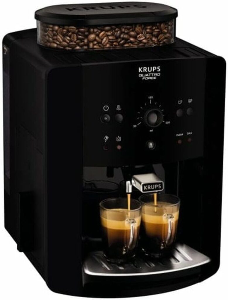 Test de la machine à café Krups Arabica EA8110