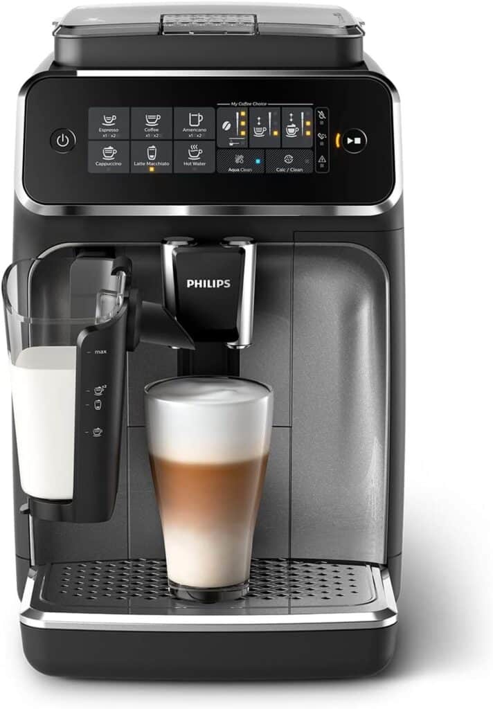 Test de la machine expresso Philips Série 3200 : 5 spécialités de café avec LatteGo