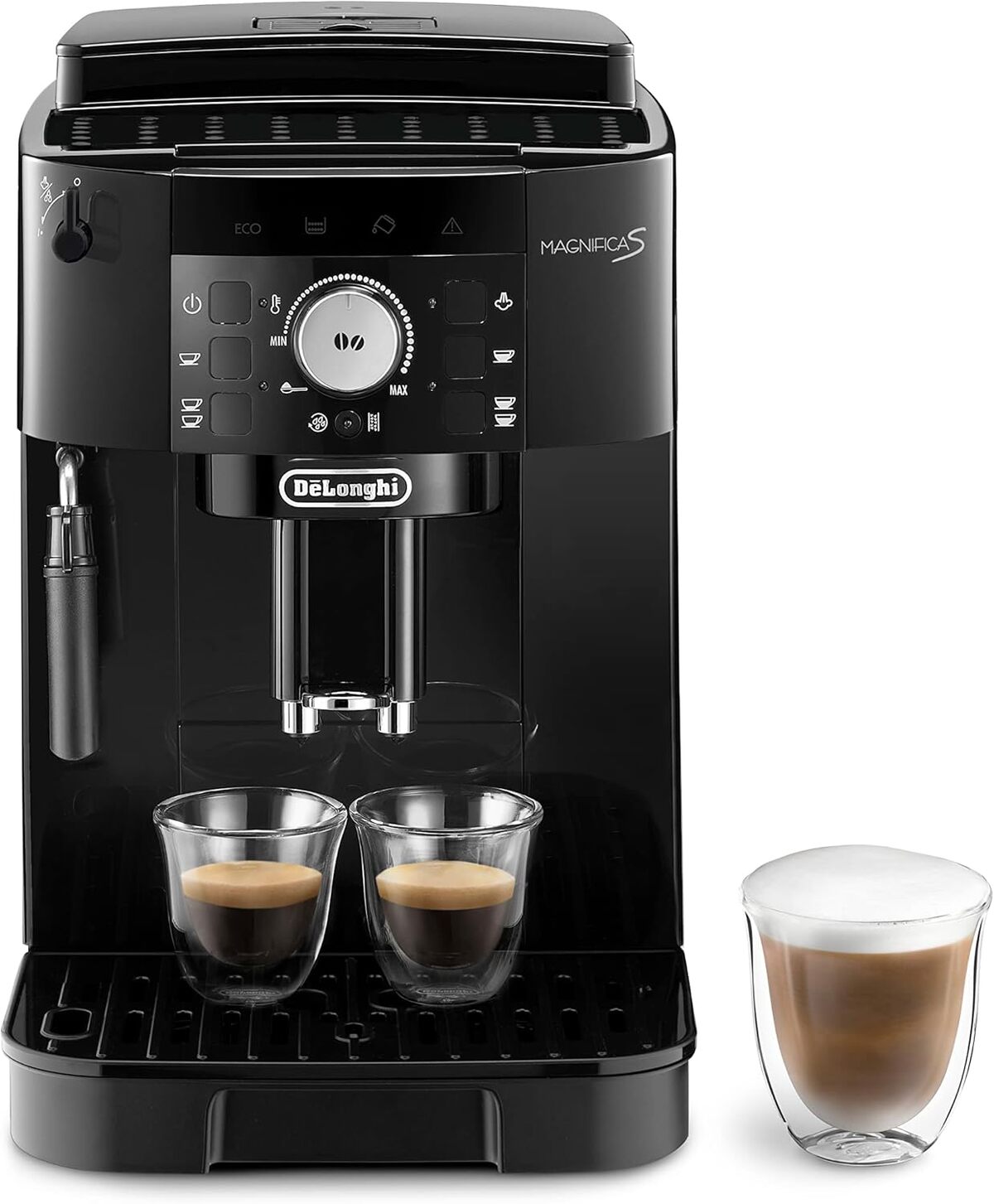 Test : machine à café De'Longhi Magnifica S noire 1450W