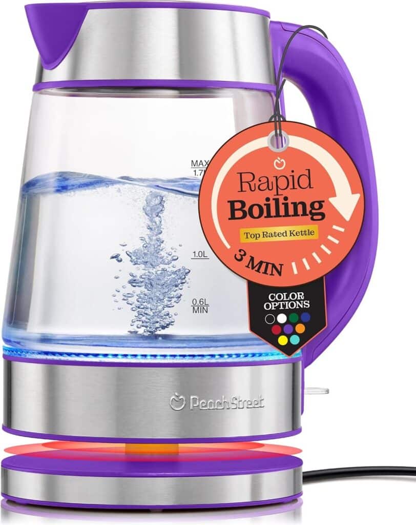 Test Speed-Boil : bouilloire électrique 1500 W en verre borosilicate