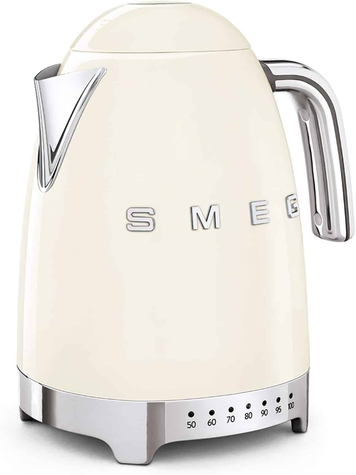 Test : bouilloire Smeg KLF04CREU 1, 7 L, tempéraure variable