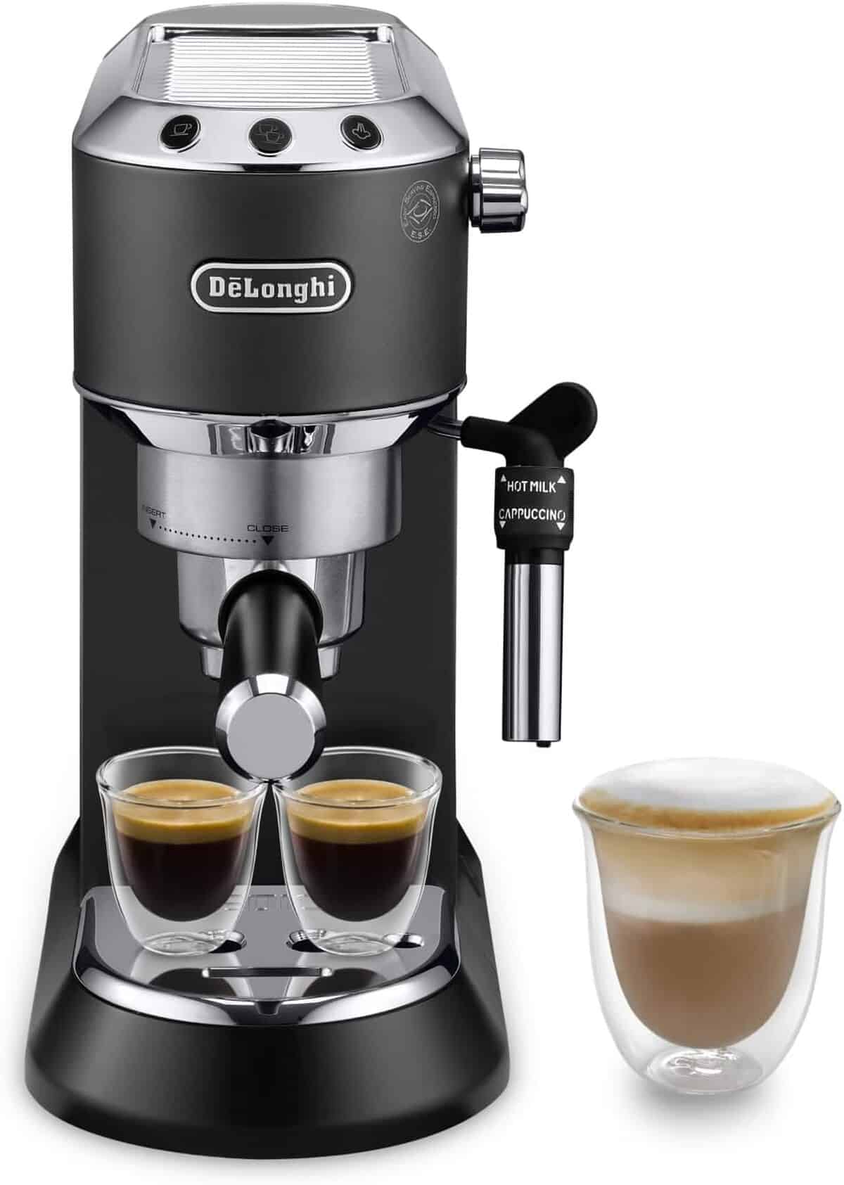 Test : de'Longhi Dedica Style EC685BK noir, machine expresso compacte