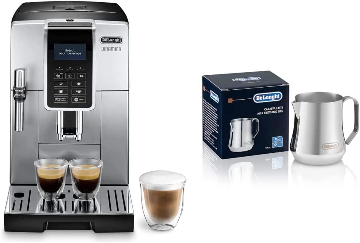 Test : de'Longhi Dinamica ECAM 350.35 SB, machine à café avec broyeur 2L