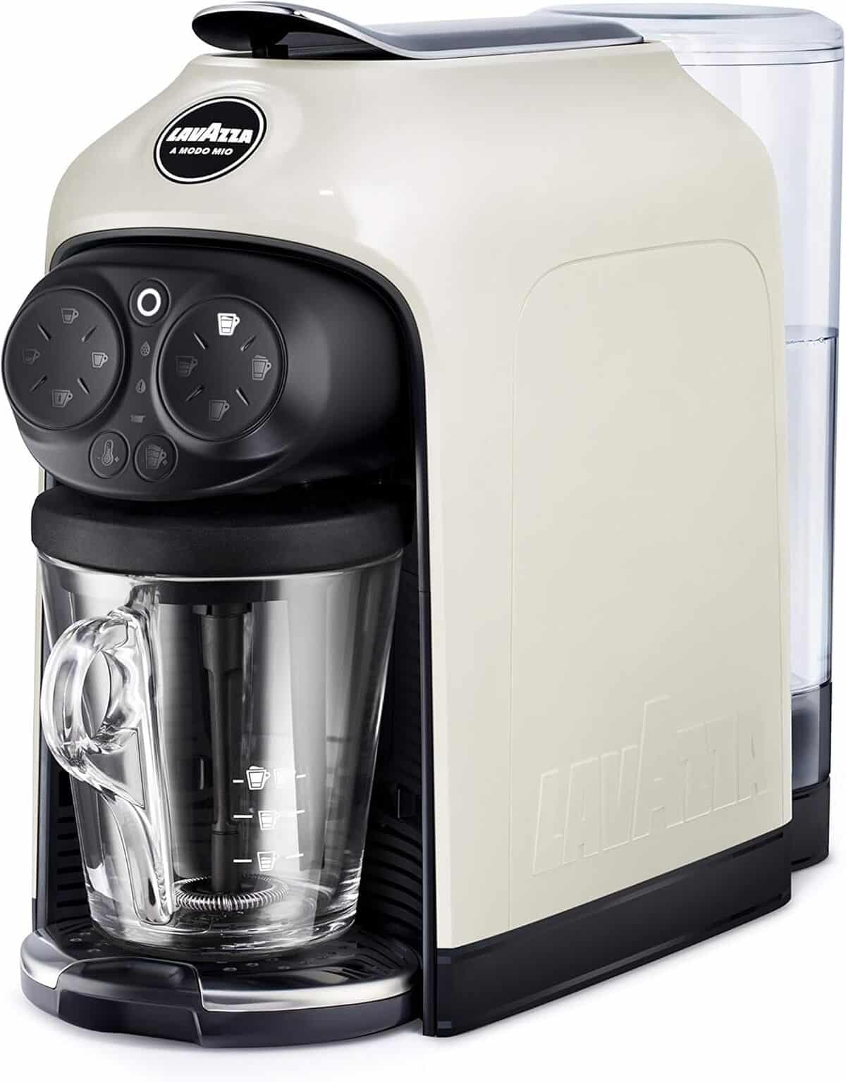 Test : lavazza A Modo Mio Deséa, cafetière blanc design