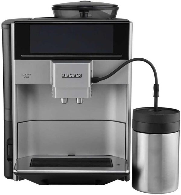 SIEMENS Expresso EQ.6 plus S300 mousseur et pot à lait TE653M11RW