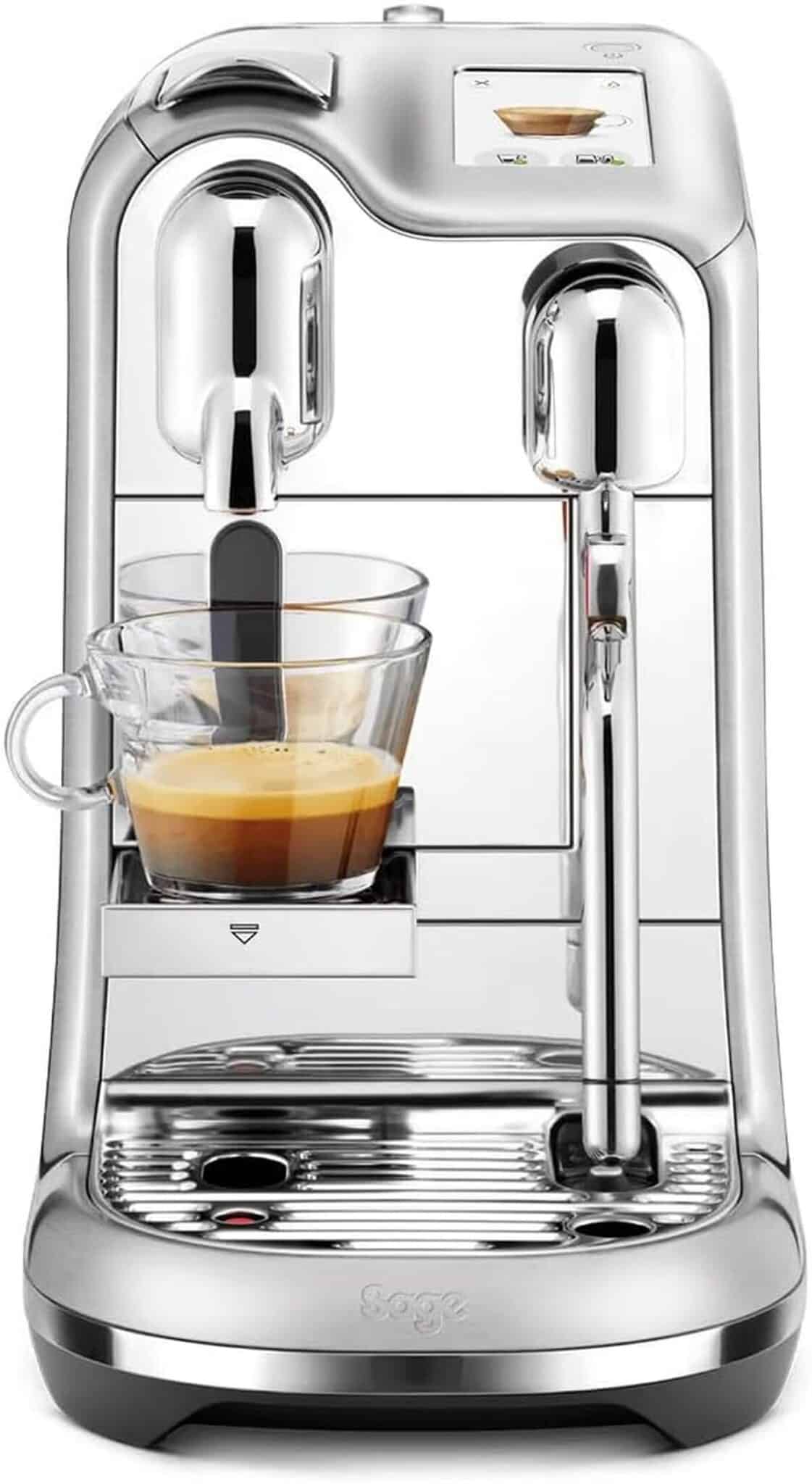 Test de la Nespresso Sne900 Creatista Pro en acier inoxydable