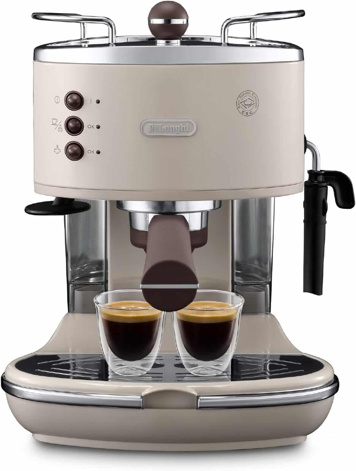 Test : machine à espresso De'Longhi Vintage Icona ECOV311BG