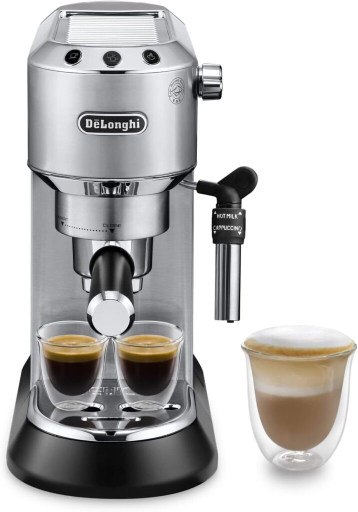 Test : machine à expresso De'Longhi Dedica Style EC685.M, performance compacte