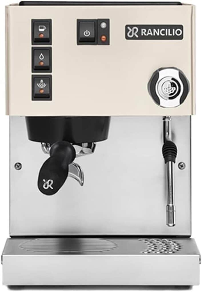 Test Rancilio Silvia M V6 : expresso parfait en blanc