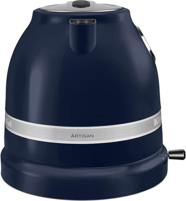KitchenAid Bouilloire Électrique - Artisan - Température Réglable - 1,5 L - Bleu Encre