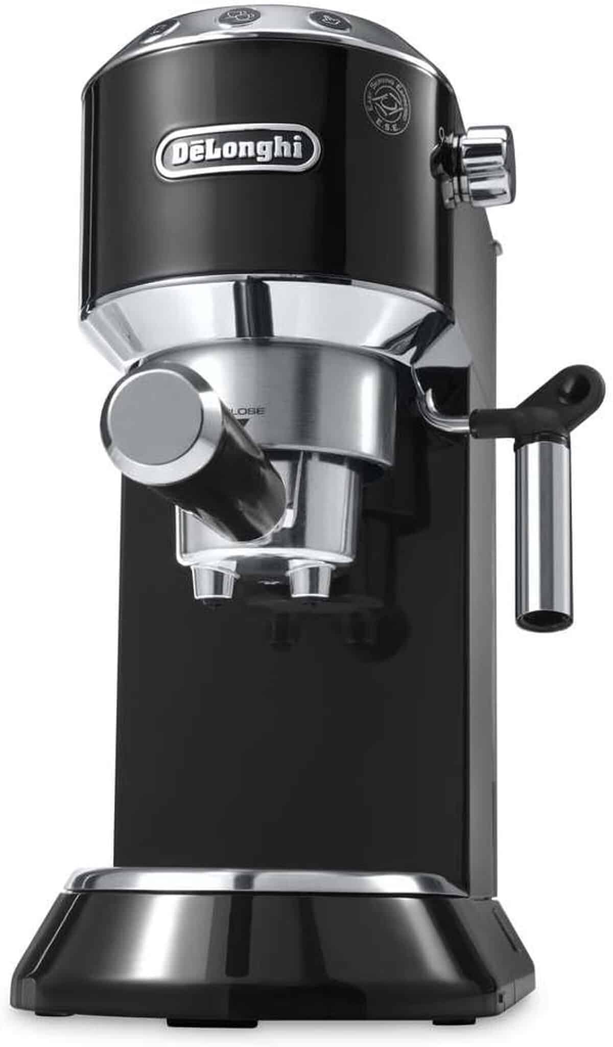 Test de la DeLonghi EC Dedica : machine à espresso noir