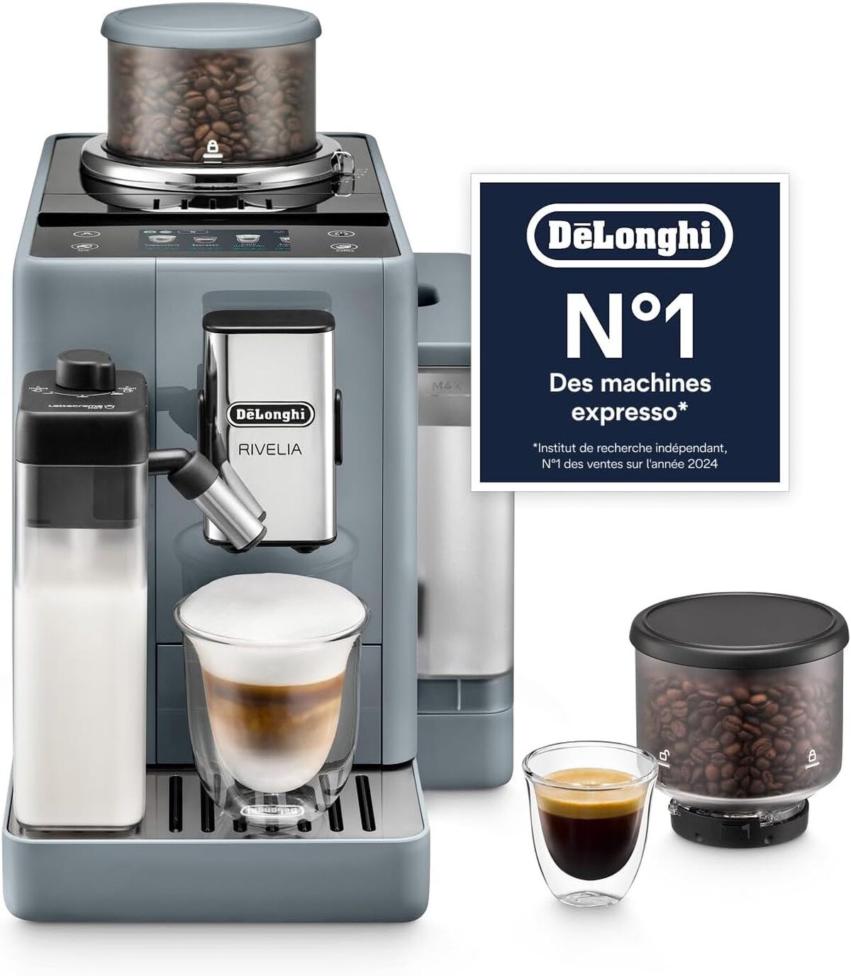 Test de la machine à café De'Longhi Rivelia EXAM440.55.G : performance et polyvalence