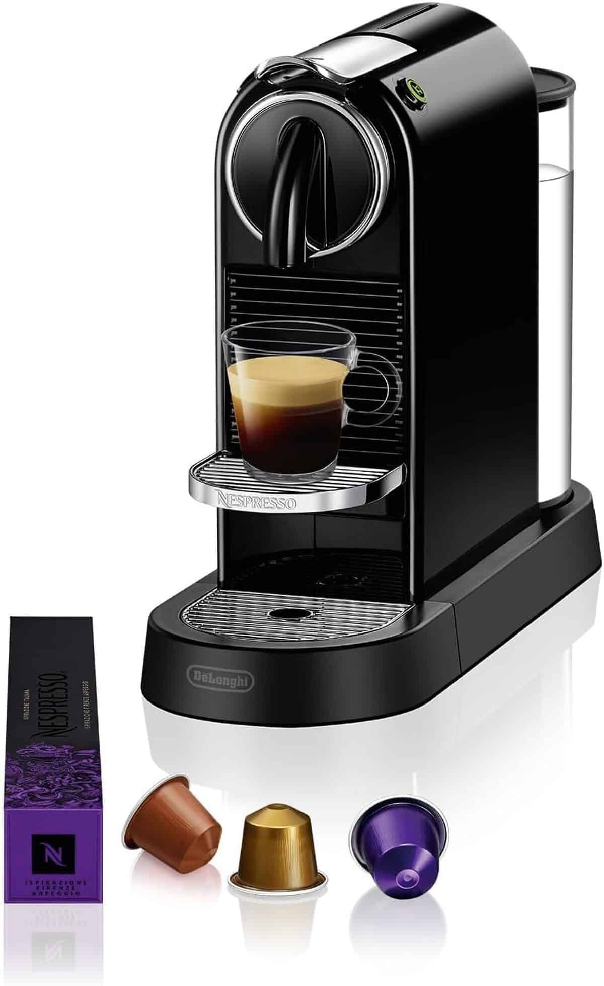 Test De'Longhi Nespresso CitiZ EN167.B : machine à café compacte et puissante