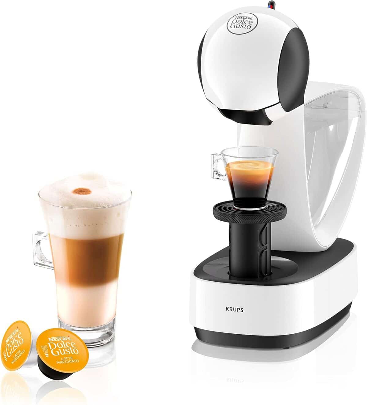 Test Krups Dolce Gusto Infinissima YY3876FD, multi-boissons à 15 bars