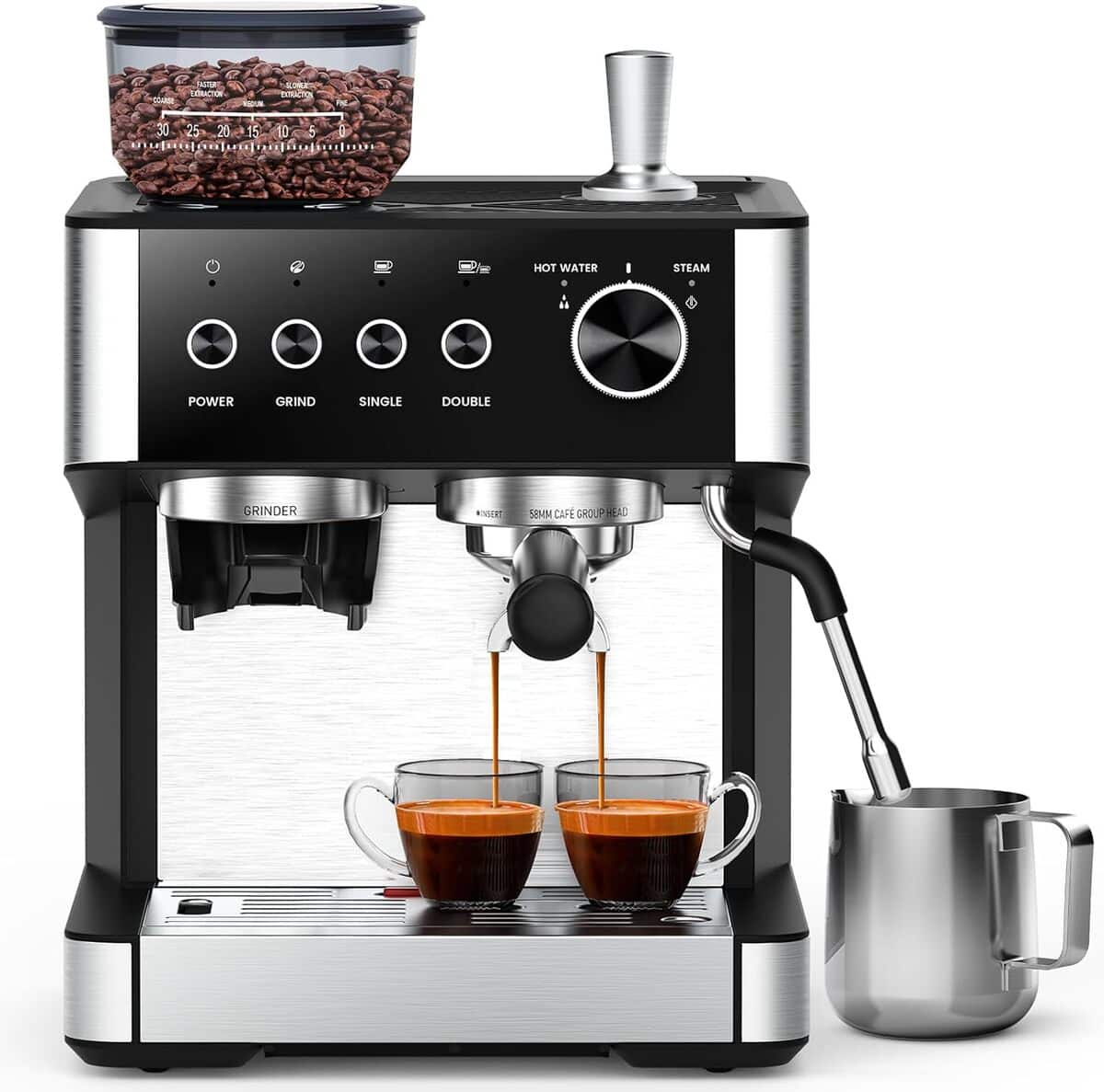 Test : machine à expresso Cowar 15 bars, performance et polyvalence