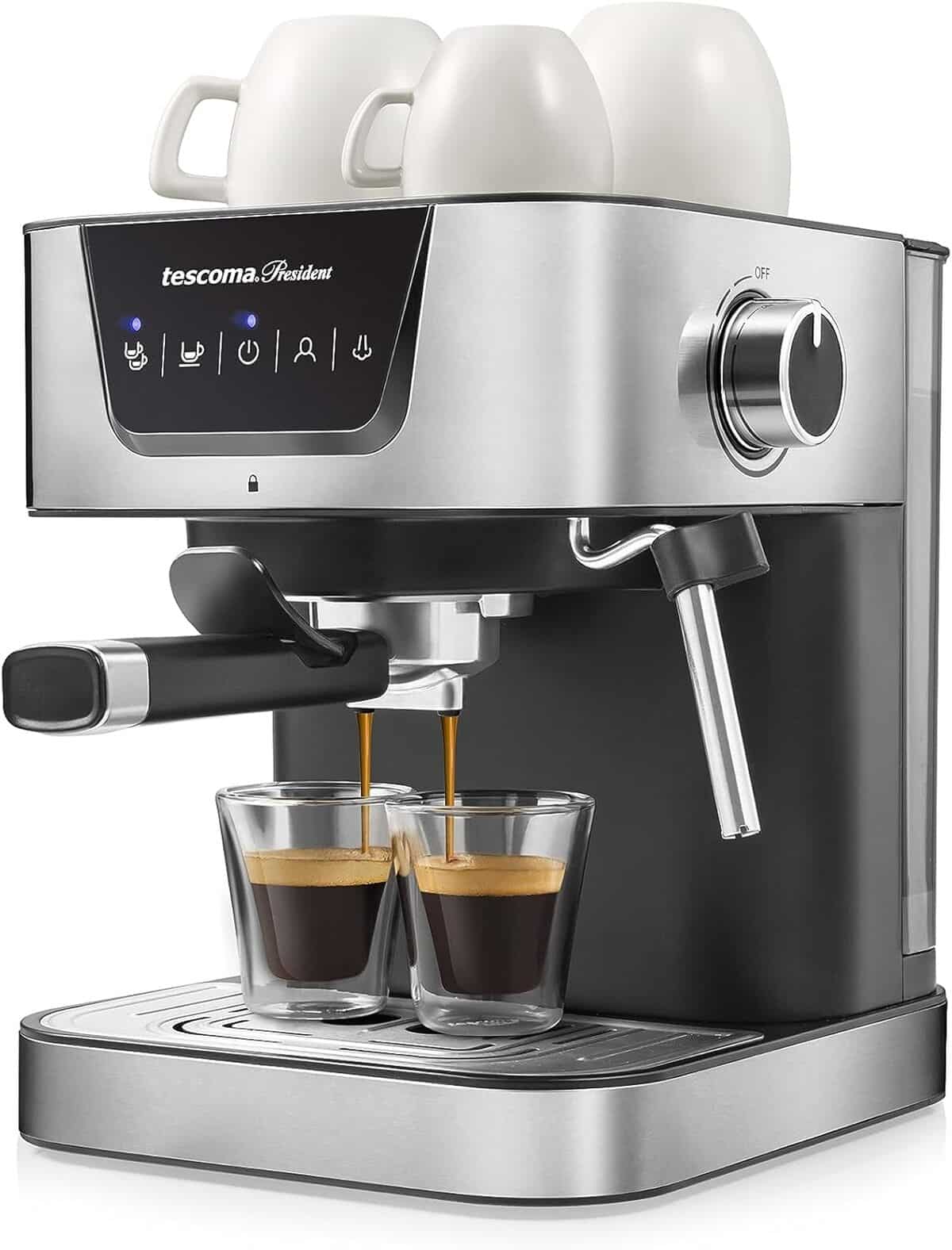 Test : machine à expresso Tescoma President 19 bar