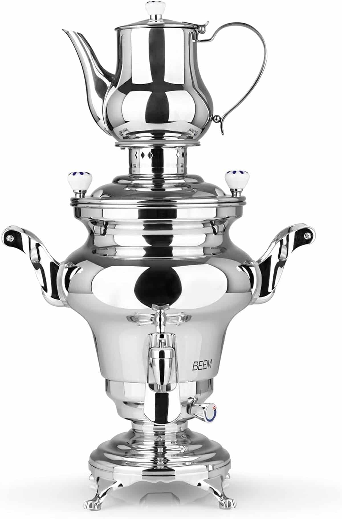 Test : samovar électrique Beem Rebecca 1800 W en acier inoxydable
