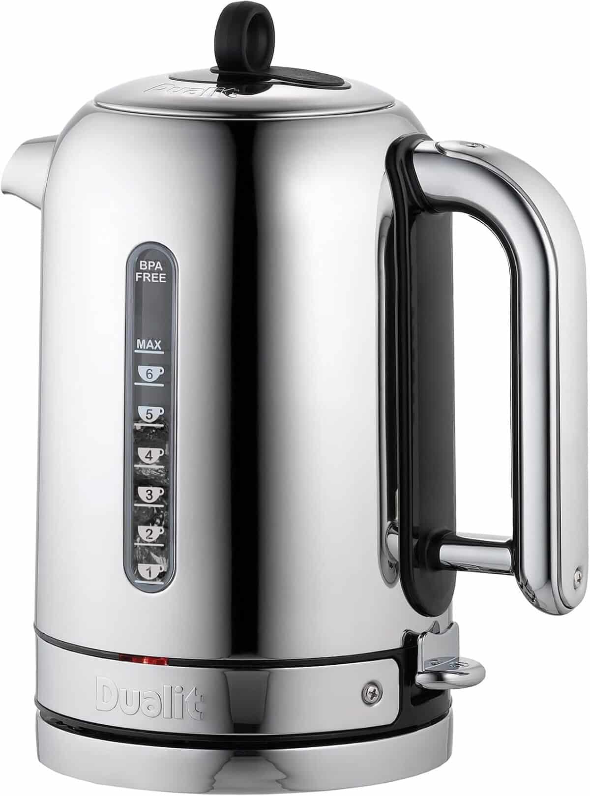 Test : bouilloire Dualit Whisper Boil super rapide 3kW