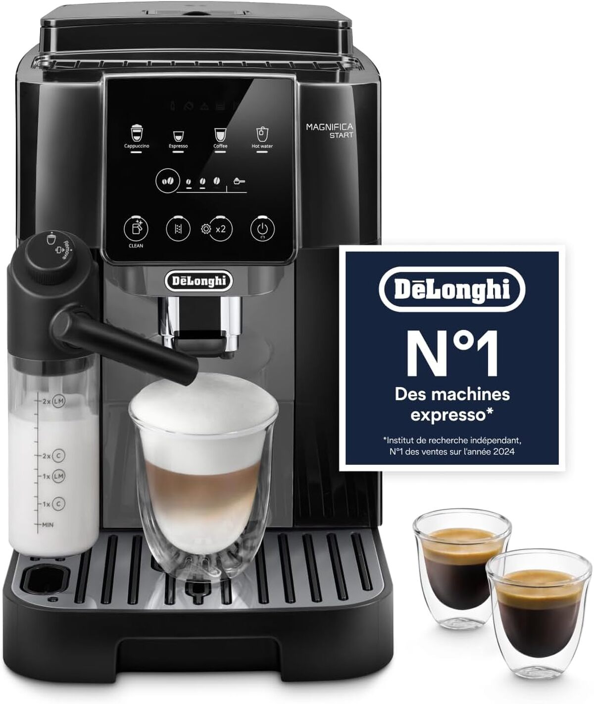 Test de la De'Longhi Magnifica Start ECAM222.60.BG : cafetière espresso automatique