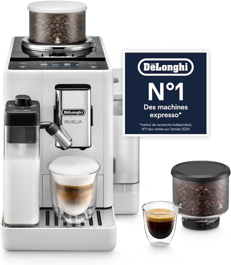 Test de la De'Longhi Rivelia : machine à café grain automatique efficace
