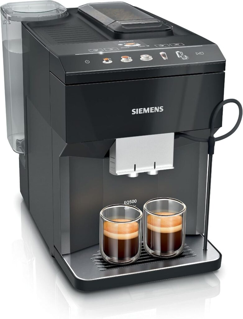 Test de la Siemens EQ500 classic TP511E19 : machine à café automatique 1500 W