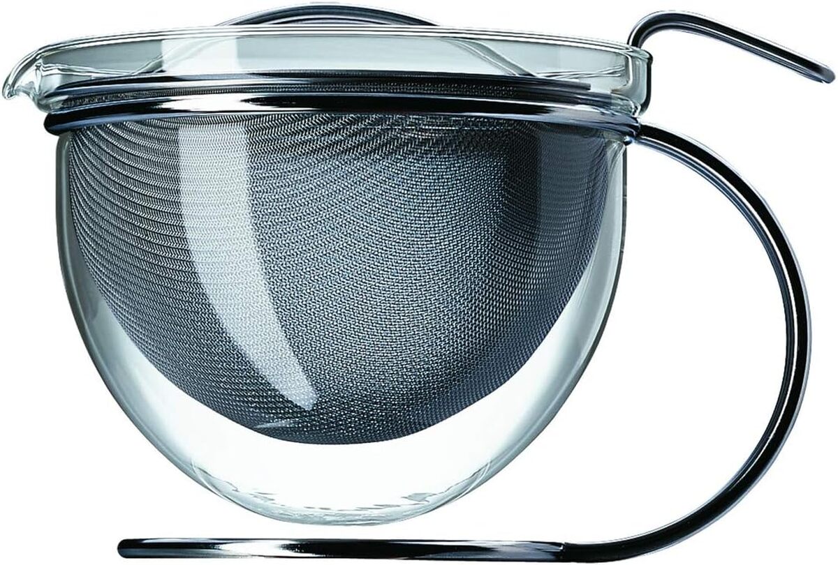 Test de la théière Mono Filio 1, 5 l : monture ronde élégante
