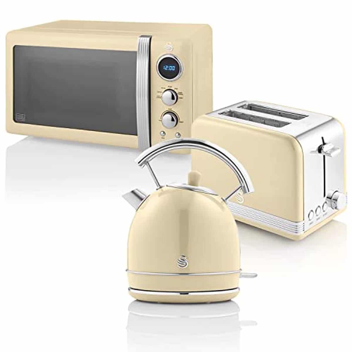 Test de l'ensemble petit-déjeuner Swan Retro : design vintage et praticité
