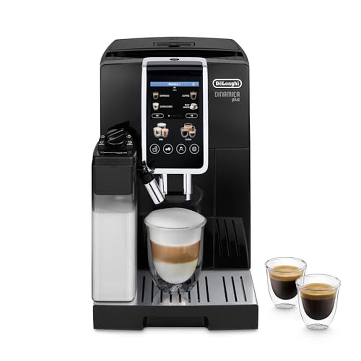 Test De'Longhi Dinamica Plus ECAM382.70.B : cafetière automatique performante
