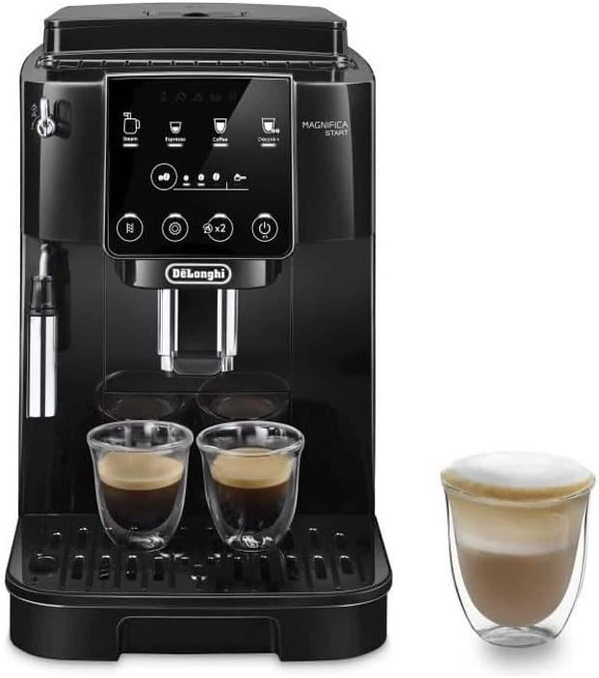 Test : expresso broyeur De'Longhi Magnifica Start ECAM220.21.B Noir