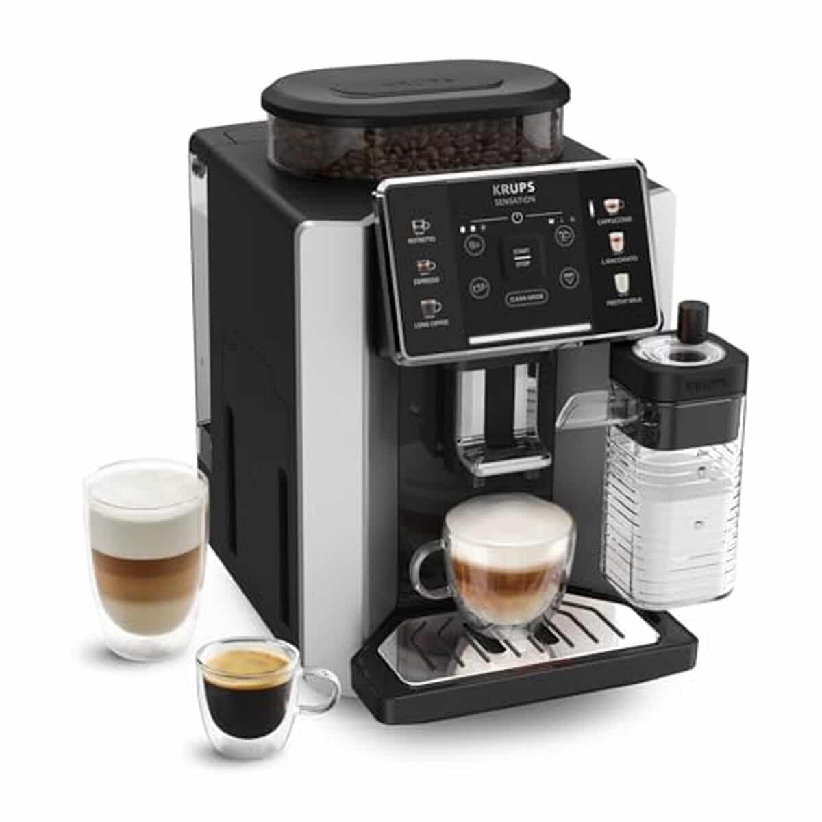 Test Krups Sensation Lait : expresso automatique 6 boissons