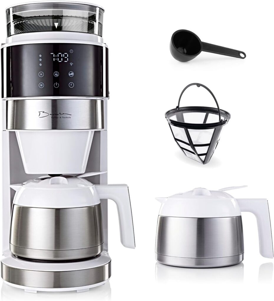 Test : machine à café Barista digitale avec broyeur et carafe 800W