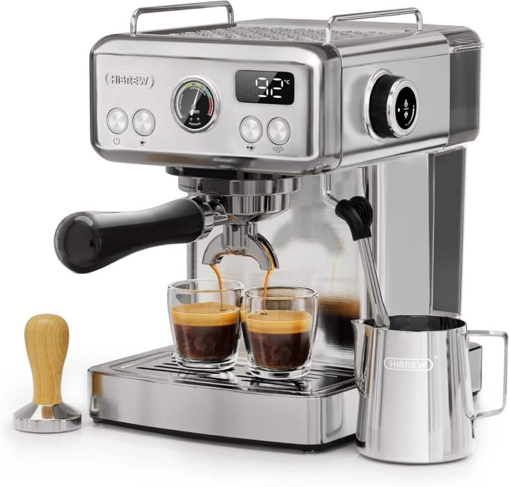Test : machine à café expresso programmable HIBREW H10A 19 bar