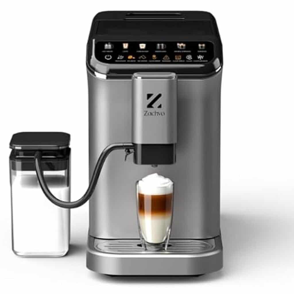 Test : machine à café ZACHVO aux 20 bars et écran tactile