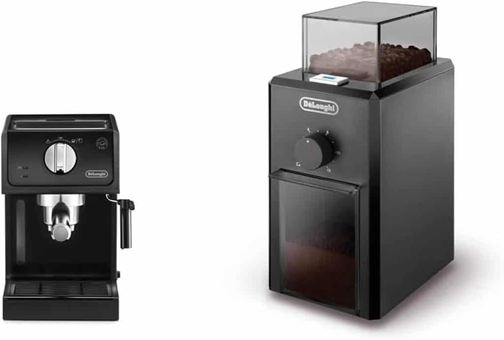 Test : machine à expresso De'Longhi ECP 31.21 & moulin à café électrique