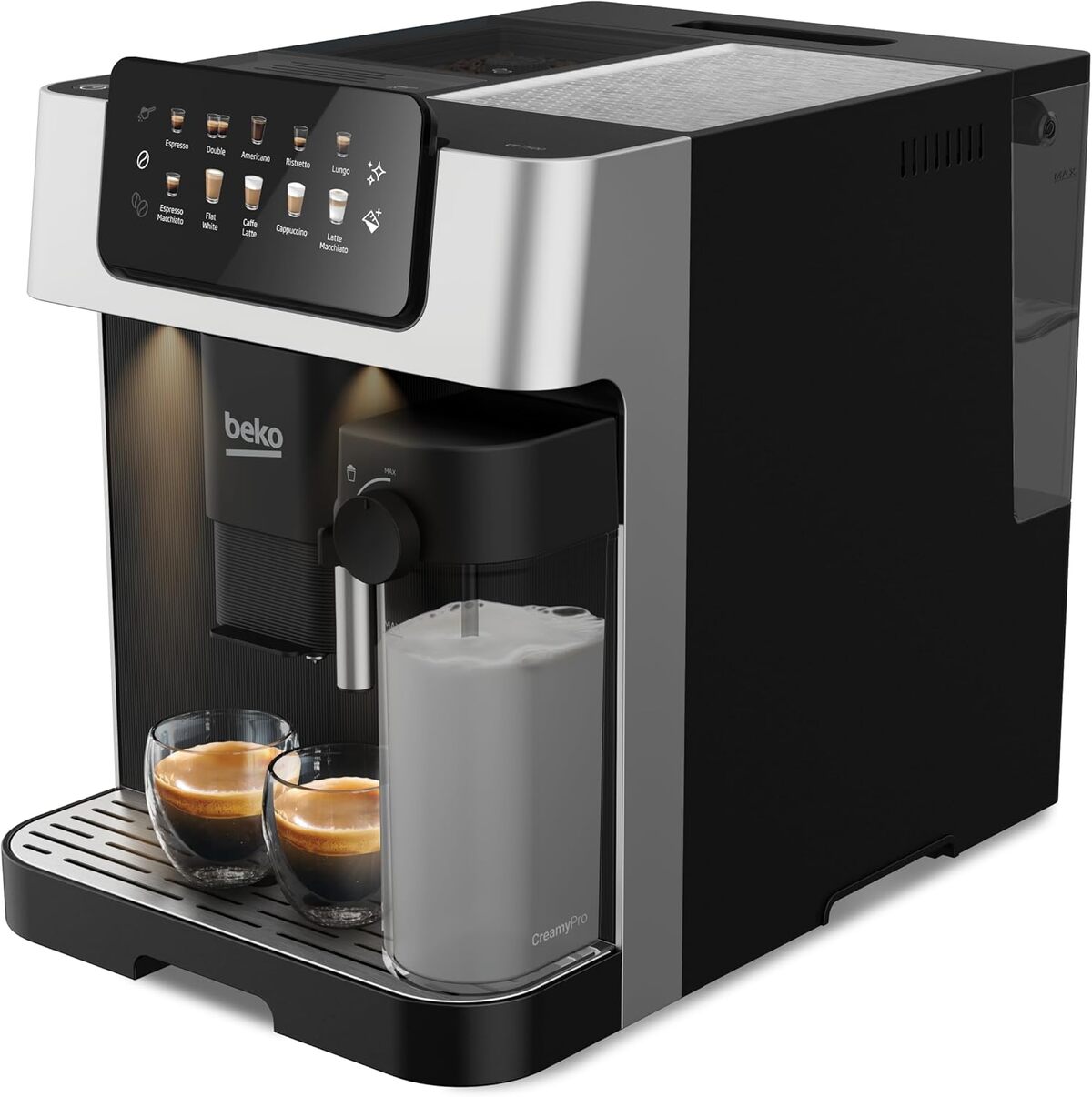 Test : machine expresso automatique Beko, noir