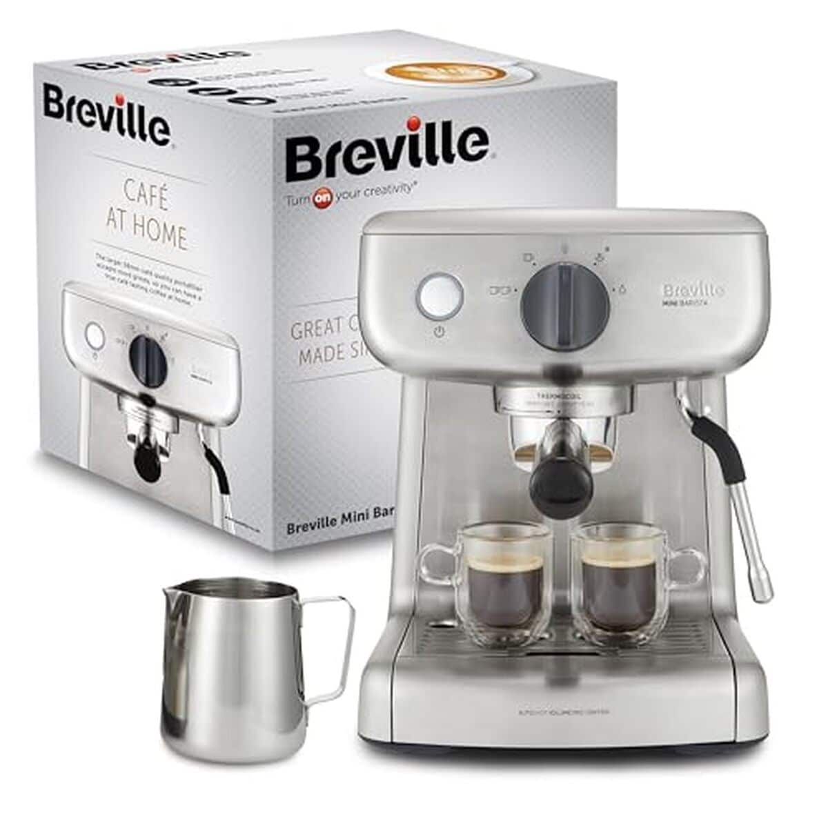 Test de la Breville Barista Mini : cafetière expresso semi-automatique
